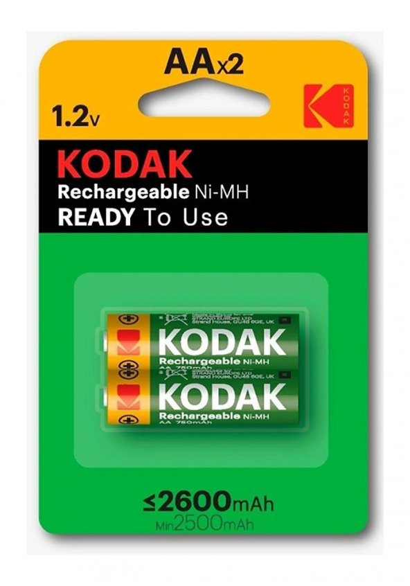 Kalem Pil Şarj Edilebilir AA 2600 mah 2 li 2 Paket Kumanda Oyuncak Pili Şarjlı Ni-mh 2 Paket Doldurulabilir Pil - 3