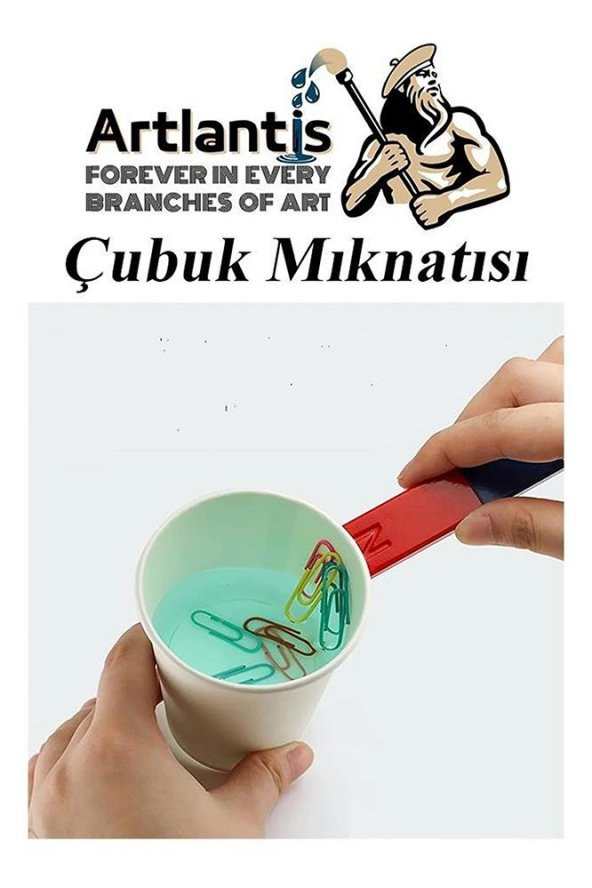 Mıknatıs Seti 1 Paket Deney Malzemesi Okul Projeleri İçin Manyetik Mıknatıs Deney Oyun Seti Eğitici - 5