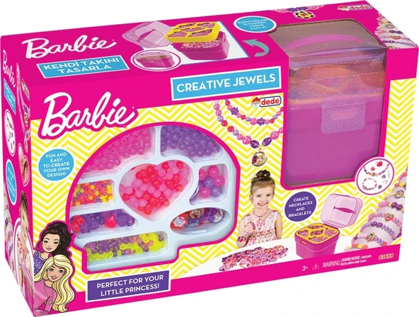 -Dede Barbıe Sepetli Takı Seti 6596 - 2