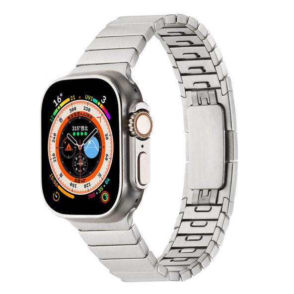 Apple Watch 7 41mm Zore KRD-82 Metal Kordon