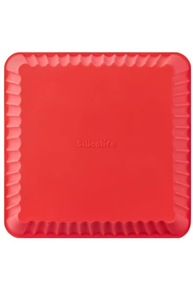 Onikiden Yanmaz Yapışmaz Airfryer Silikon Kare Pişirme Kabı SL101 - Hava Fritözlerle Uyumlu 20x20cm - 8