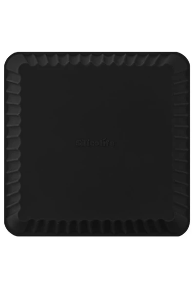 Onikiden Yanmaz Yapışmaz Airfryer Silikon Kare Pişirme Kabı SL101 - Hava Fritözlerle Uyumlu 20x20cm - 12