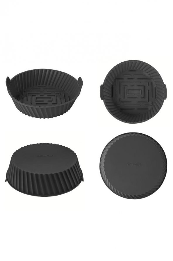 Onikiden Airfryer Silikon Pişirme Kabı ve 6’lı Kek Muffin Kalıbı Set- Tüm Hava Fritözleriyle Uyumlu - 3