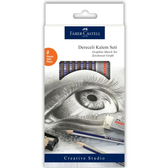 Faber Castell Dereceli Kalem Seti 8 Parça