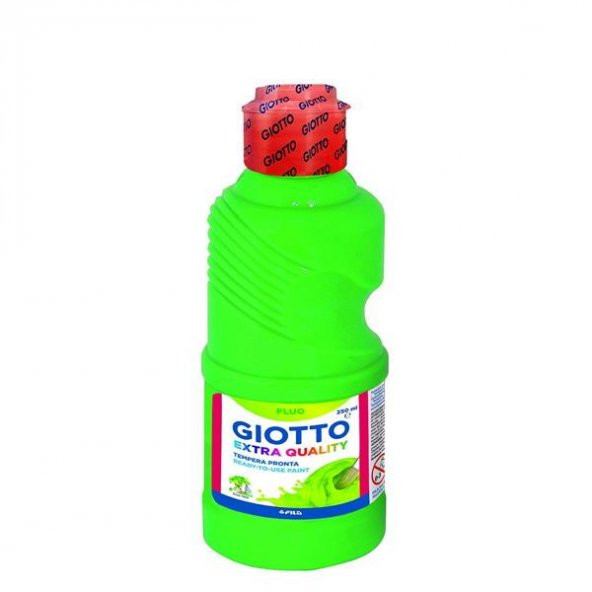 Giotto Fluo - Neon Guaj Boya 250 ml. FOSFORLU YEŞİL