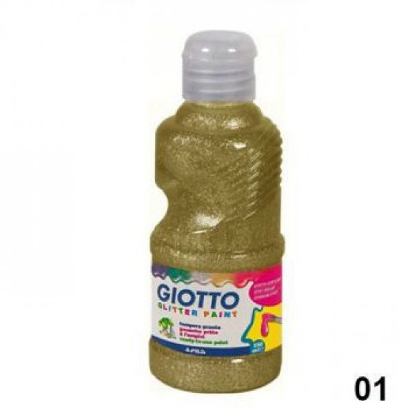 Giotto Glitter Paint Simli Boya 250 ml. ALTIN