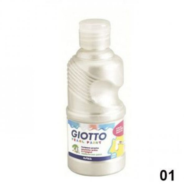 Giotto Pearl Paint İnci Boya 250 ml. BEYAZ