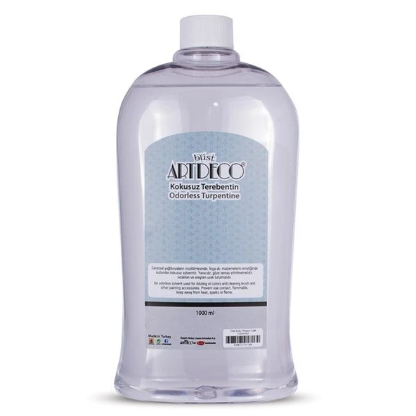 Artdeco Kokusuz Terebentin 1000 ml.