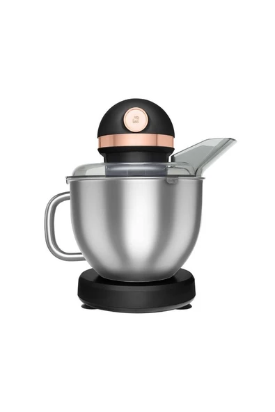 Mastermaid Chef Pro Çift Kollu Stand Mikser Matte Black Copper 1750w - 3