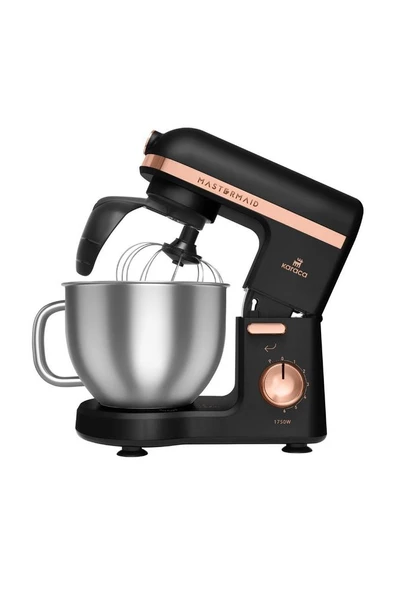 Mastermaid Chef Pro Çift Kollu Stand Mikser Matte Black Copper 1750w