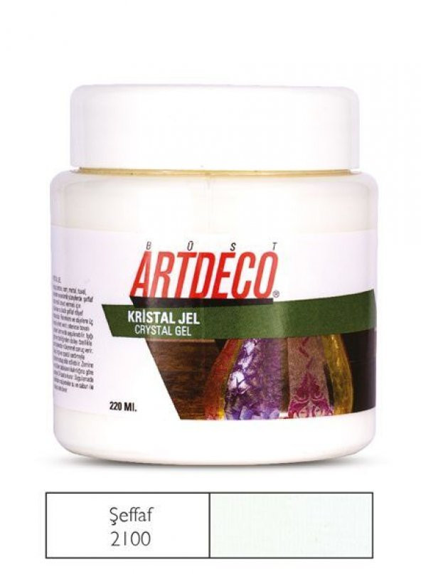 Artdeco Kristal Jel 21-00 Şeffaf
