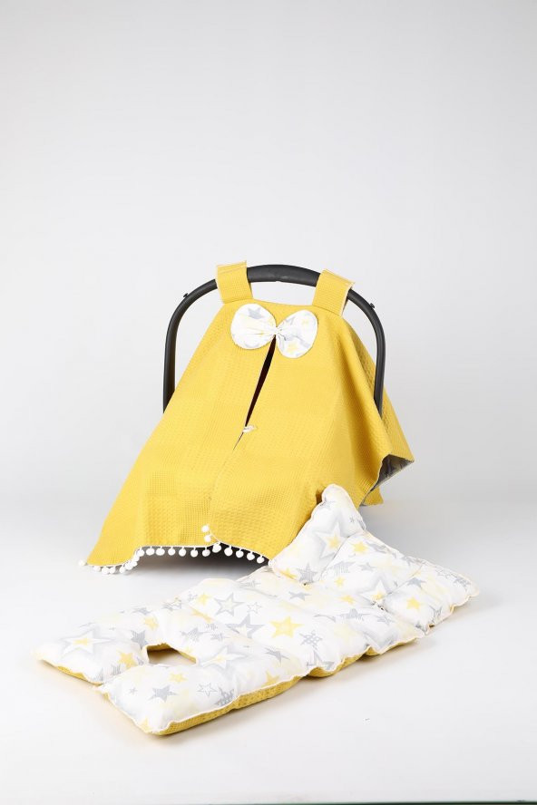 Babyhola Ortopedik Puset Minderi ve Puset Örtüsü 2023 - 2