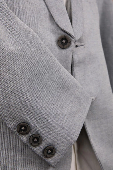 Yelek Ceket Papyon Çocuk Genç Takım Elbise 5'li Mezuniyet Balo Bayramlık Düğün Damatlık 4'lü Set NX-50088 - 9