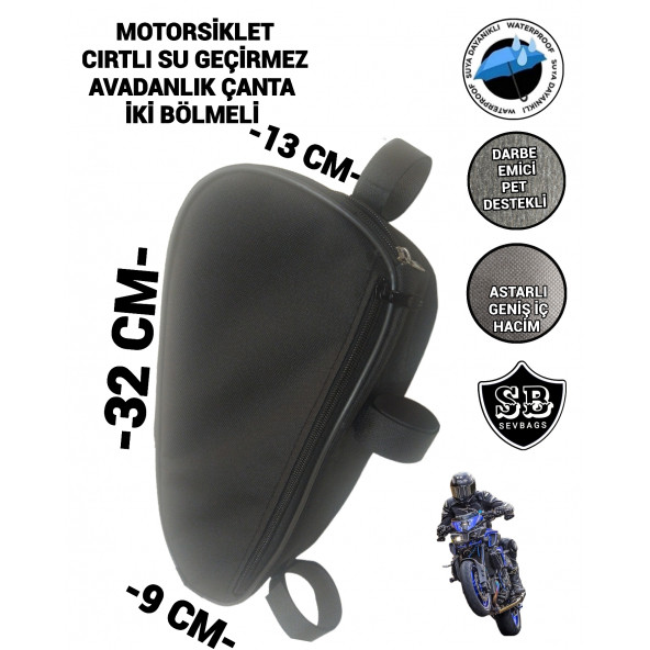 MOTORSİKLET SU GEÇİRMEZ YAN AVADANLIK ÇANTALARI - 3