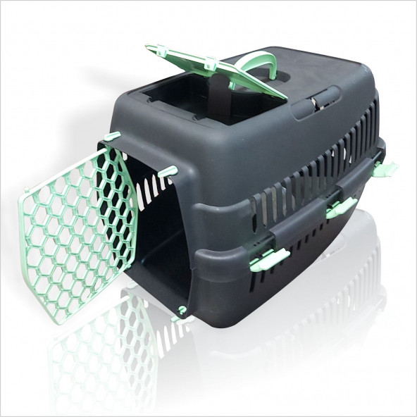 En Dev Büyük Kırılmaz Sağlam 66x45 cm Kedi Köpek Hayvan Taşıma Sevketme Kutusu Sandığı Kabı Çantası - Resim 2