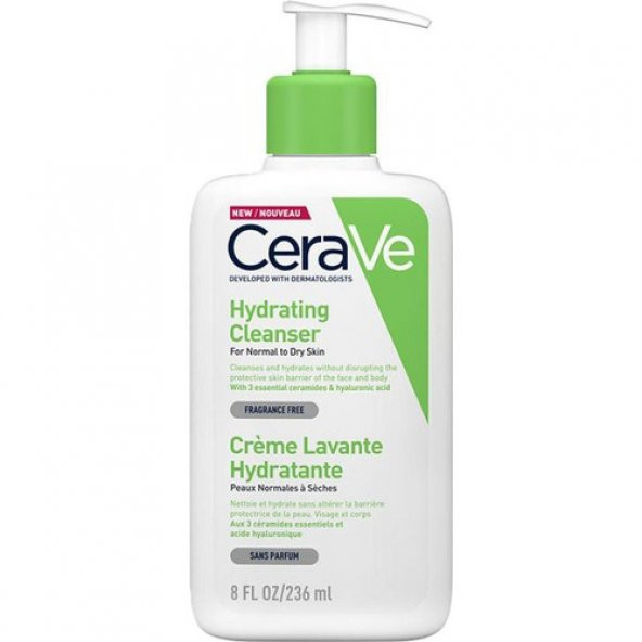 CeraVe Nemlendiren Temizleyici 236 Ml-SKT: 12M