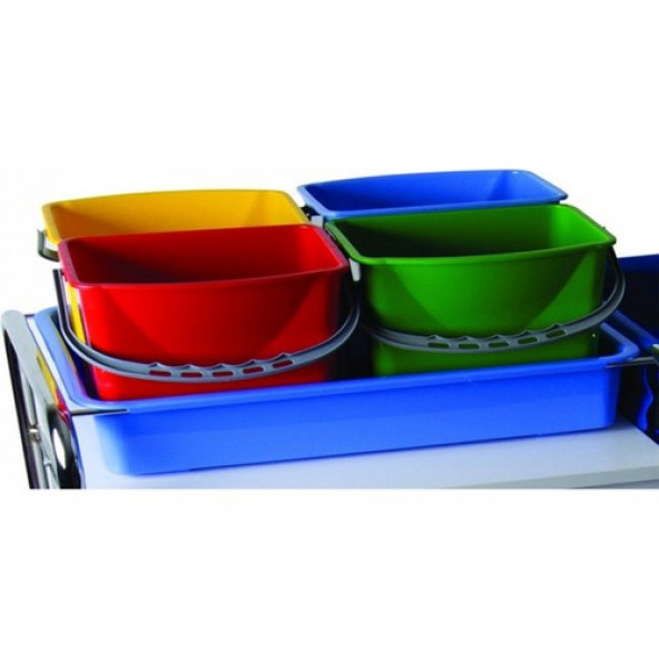 ECRİN - Krom Kat Temizlik Arabası - 4