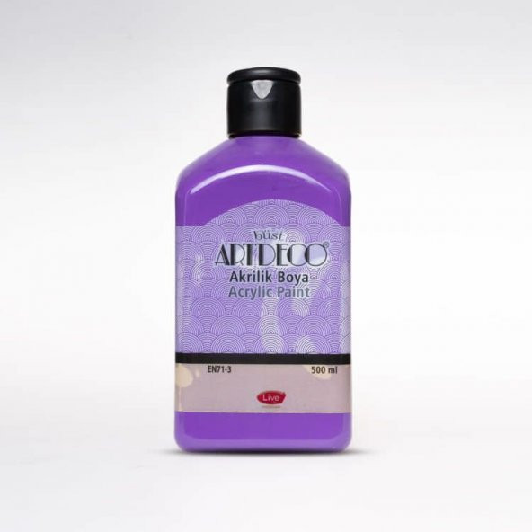 Artdeco Akrilik Boya 500 ml. 3608 Mor