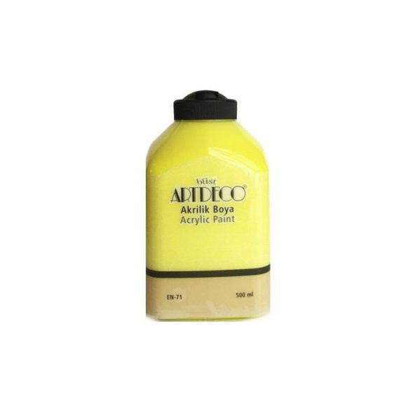 Artdeco Akrilik Boya 500 ml. 3627 LİMON SARI