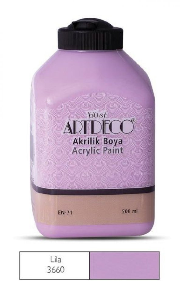 Artdeco Akrilik Boya 500 ml. 3660 LİLA