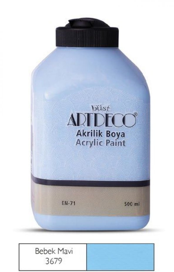 Artdeco Akrilik Boya 500 ml. 3667 YAYLA YEŞİLİ