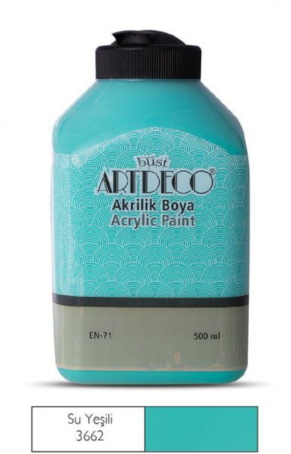Artdeco Akrilik Boya 500 ml. 3662 SU YEŞİLİ