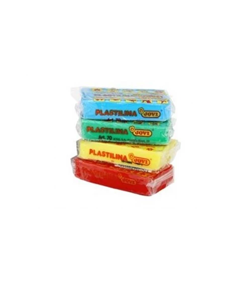 Jovi Plastilina 4 Renk Kurumayan Oyun Hamuru - 2