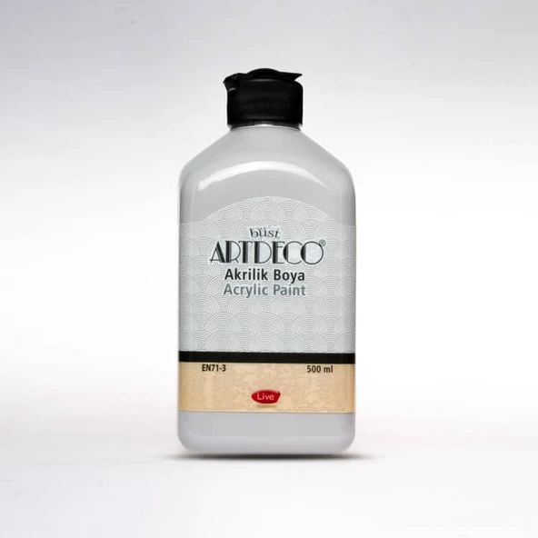 Artdeco Akrilik Boya 500 ml. 3647 Gri ürün görseli 1