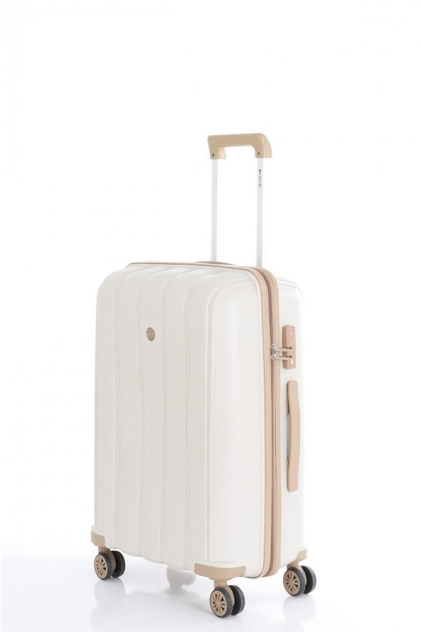 Polipropilen 3'lü Valiz Seti Büyük & Orta & Makyaj V305 - 4