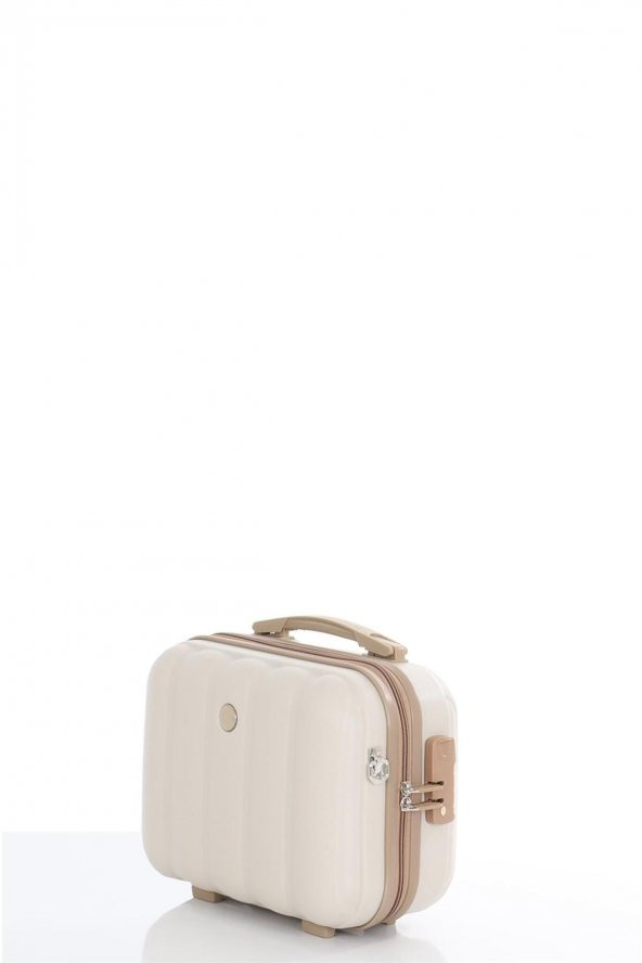 Polipropilen 3'lü Valiz Seti Büyük & Orta & Makyaj V305 - 5