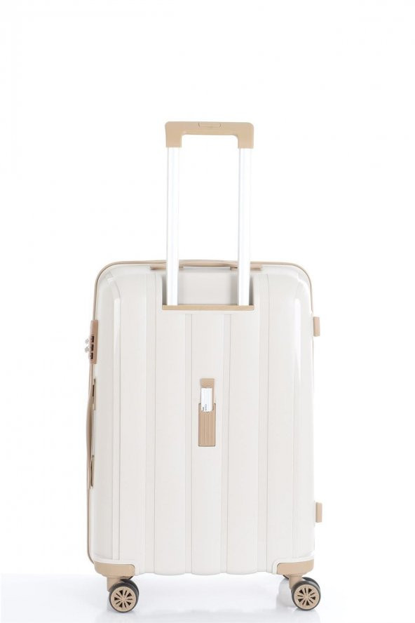 Polipropilen 3'lü Valiz Seti Büyük & Orta & Makyaj V305 - 7