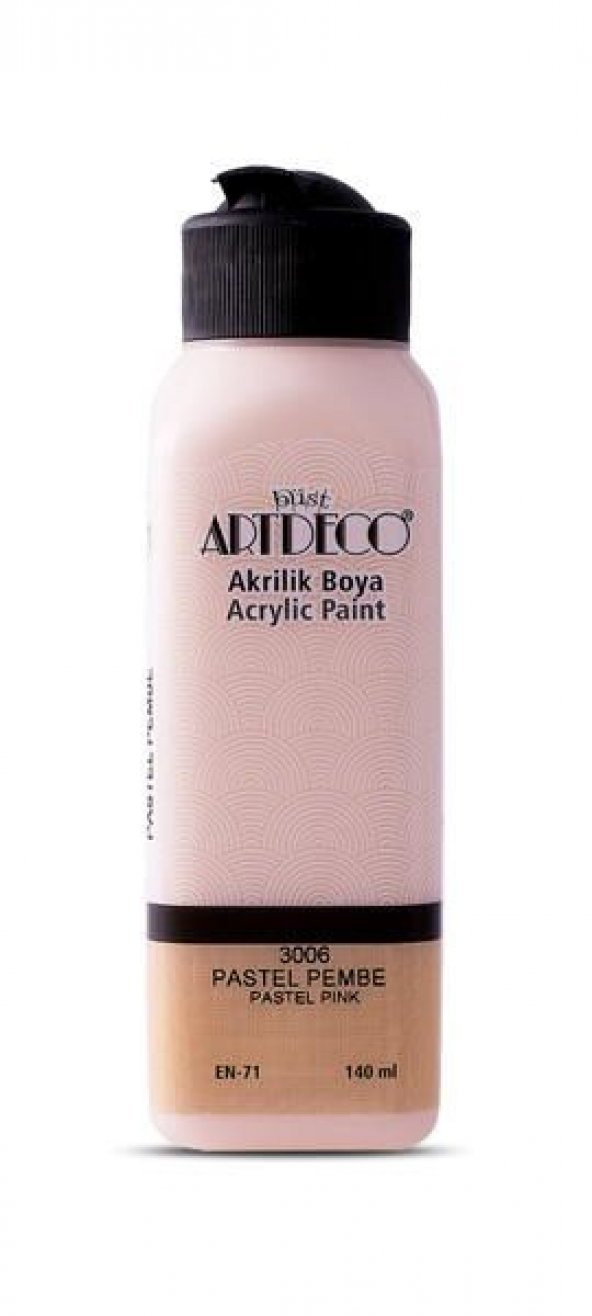 Artdeco Akrilik Boya 140 ml. 3006 PASTEL PEMBE