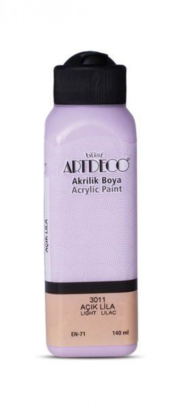 Artdeco Akrilik Boya 140 ml. 3011 AÇIK LİLA