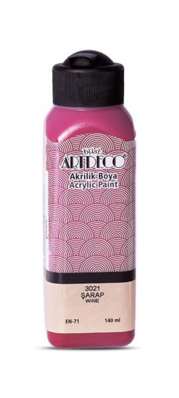 Artdeco Akrilik Boya 140 ml. 3021 ŞARAP ürün görseli 1