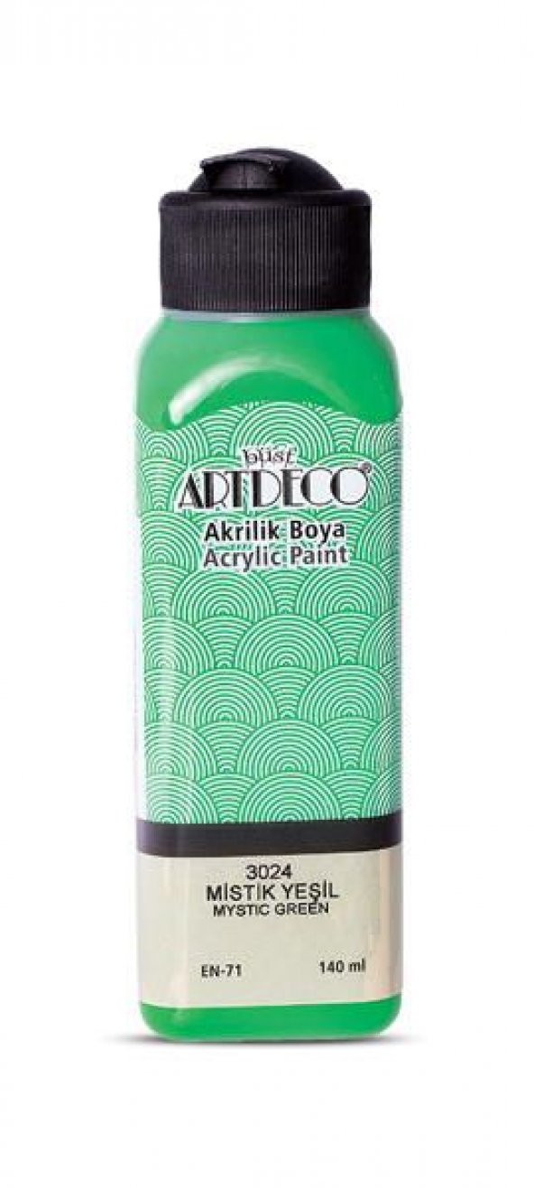 Artdeco Akrilik Boya 140 ml. 3024 MİSTİK YEŞİL