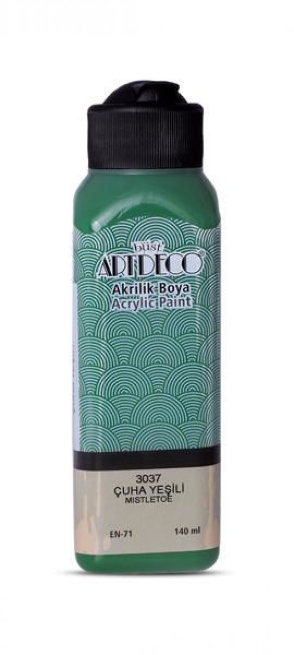 Artdeco Akrilik Boya 140 ml. 3037 ÇUHA YEŞİLİ