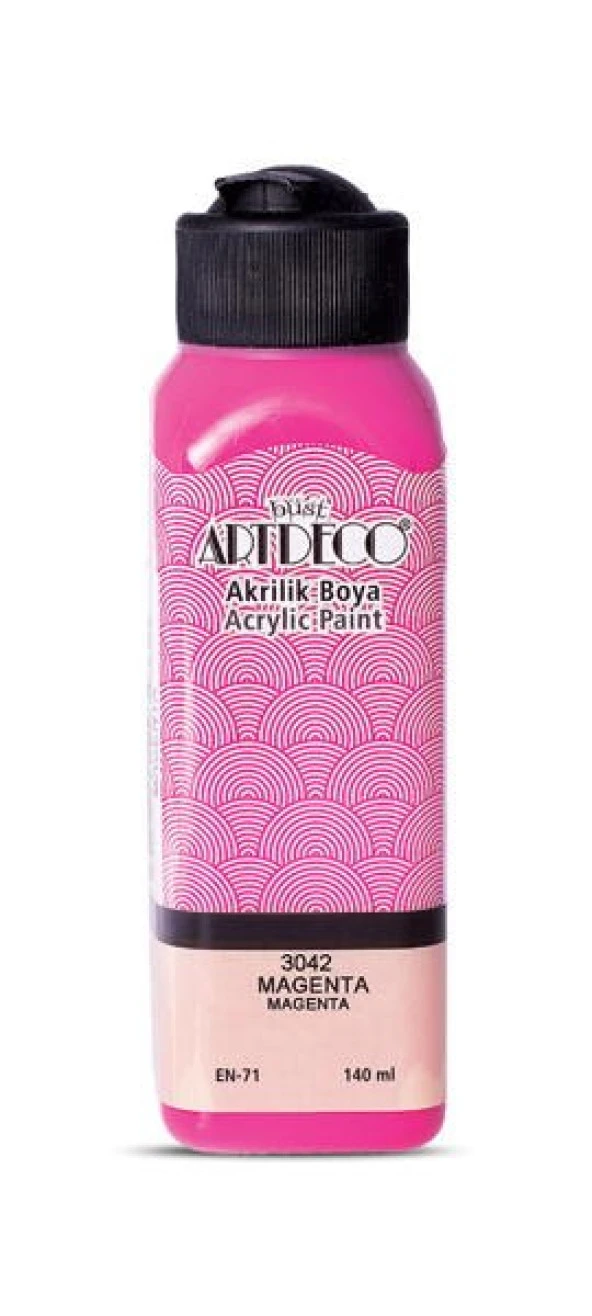 Artdeco Akrilik Boya 140 ml. 3042 MAGENTA