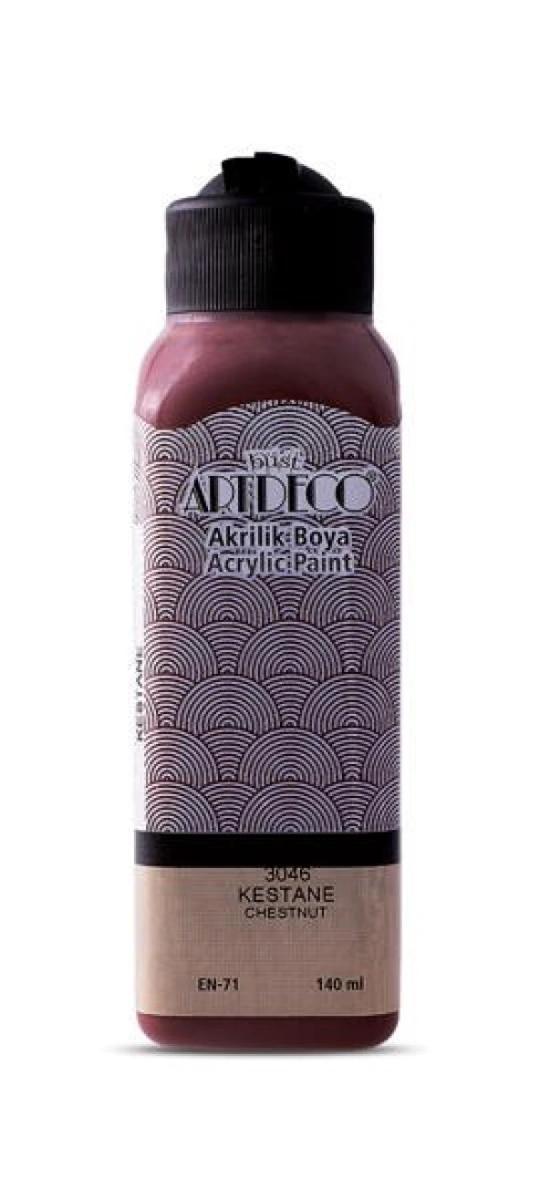 Artdeco Akrilik Boya 140 ml. 3046 KESTANE