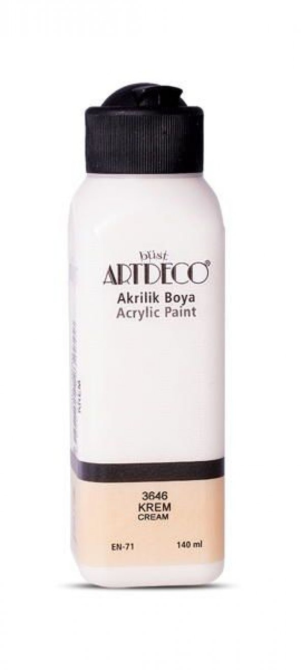 Artdeco Akrilik Boya 140 ml. 3646 KREM