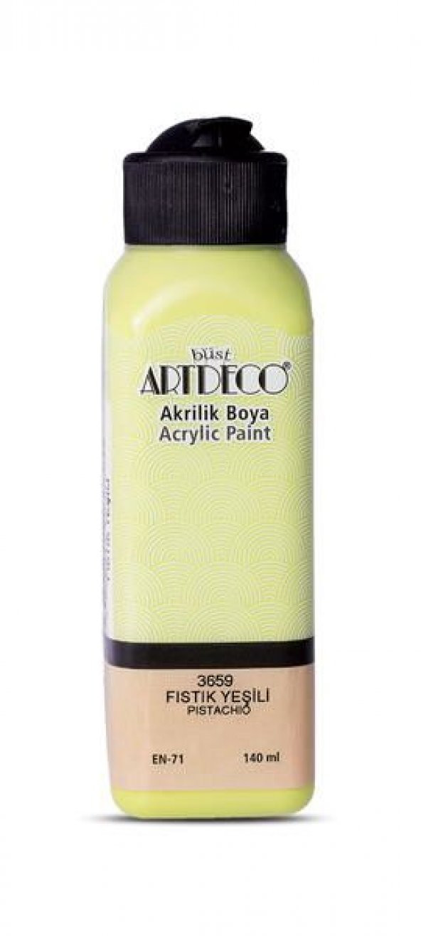 Artdeco Akrilik Boya 140 ml. 3659 FISTIK YEŞİLİ
