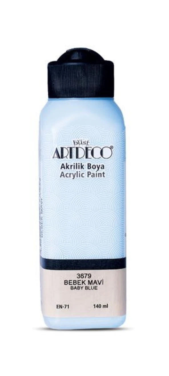 Artdeco Akrilik Boya 140 ml. 3679 BEBEK MAVİ