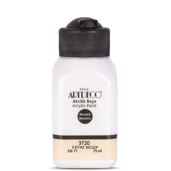 Artdeco Metalik Akrilik Boya 500 ml. 3720 METALİK SEDEF