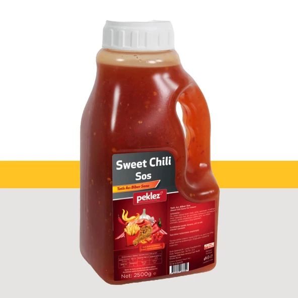 Sweet Chili Sos Tatlı Biber Sosu 2.4 Kg ( 2400 g )