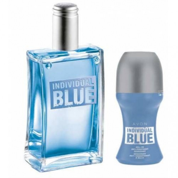 Avon İndividual Blue Edt 100 Ml Erkek Parfüm + Roll-On