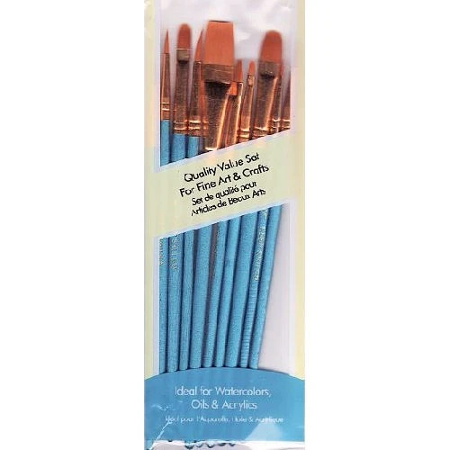 Keep Smile 10lu Taklon Artists Fırça Seti