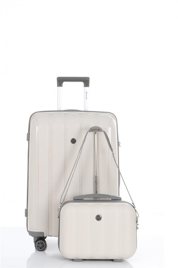 Polipropilen 2'li Valiz Seti Orta & Makyaj V305