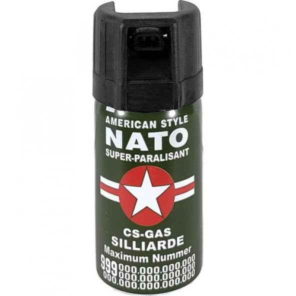 Nato Bıber Gazı 40 ml Akıncı Askeri Malzeme