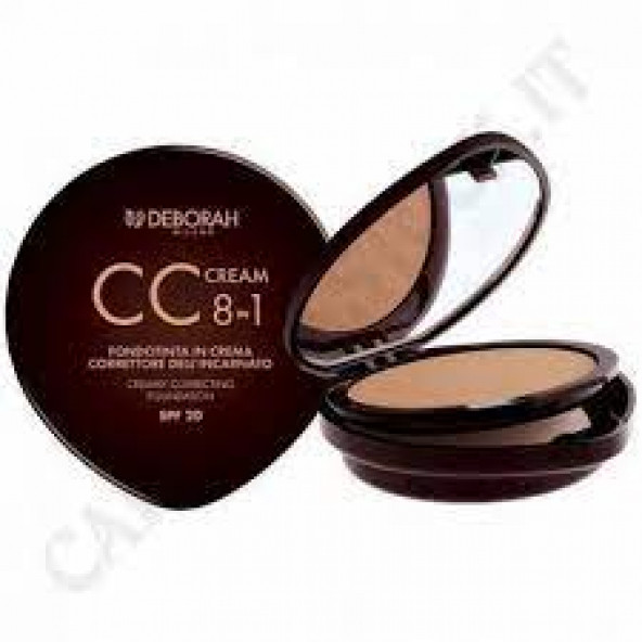 DEBORAH MILANO CC CREAM 8 IN 1 FOUNDATION IN CONCEALER CREAM - COLOR 5 ürün görseli 1