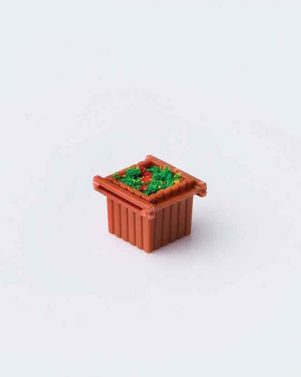 Küp Saksı 1/150 2 Adet