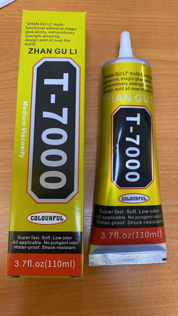 TELEFON EKRAN YAPIŞTIRICI ZHAN GU LI T-7000 SİYAH BÜYÜK BOY - 1